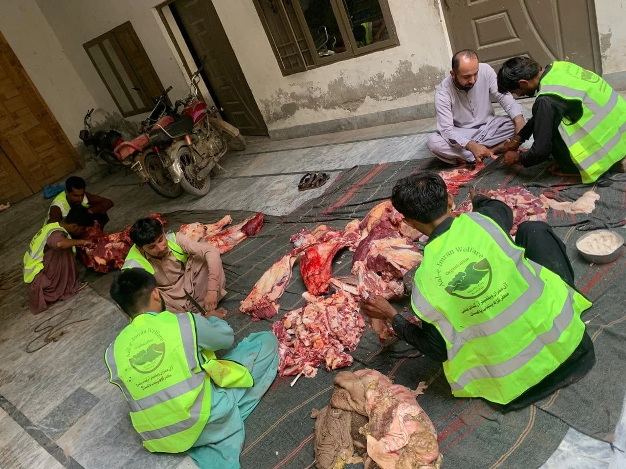 Meat Distribution in Muzaffargarh